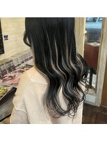 ボアップ 新居浜店(boappu) #ハイライト #プルエクステ #デザインカラー