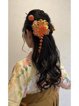 ヴァン カウンシル 川口店(VAN COUNCIL) 卒業式　ハーフアップ