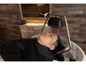 【ご新規様、平日限定】barberカット+酵素スパ+マッサージシャンプー+頭浸浴