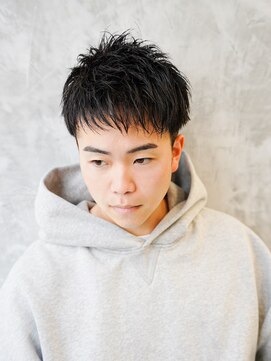 アルファ 新宿(alpha) フェザーパーマ/刈り上げセンターパート/サーフカール[新宿]