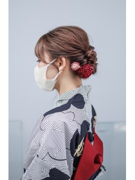ノード(NODO) 【夏のイベントに】浴衣のヘアアレンジ