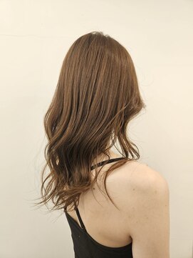 アースモード 亀戸店(EARTH Mode) 20代30代40代ストレートアッシュベージュ髪質改善艶感カラー