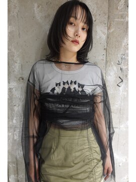 エッセ 大阪梅田茶屋町店(esse) 暗髪ロブ