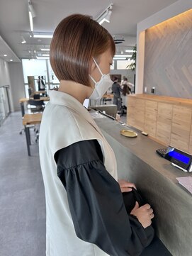 クルムバイルチア(Kulm by Luccica) プツンとしたまとまるボブスタイル♪