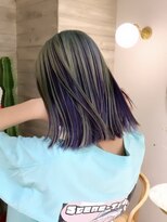 プネル(punel)&nbsp;カーキ×パープル　　久保山担当