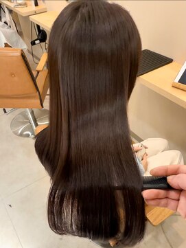 テトテ 三宮店(Tetote) 【tetote山口のサロンスタイル】艶髪ストレート/矯正系髪質改善