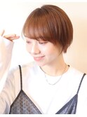 【 Ｉ. 】30代からの襟足すっきり前下がりショートボブ　川口