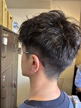 ジュジュル 稲毛本店(jujur) ハイライト/マッシュパーマ/ウルフ/アッシュブラック