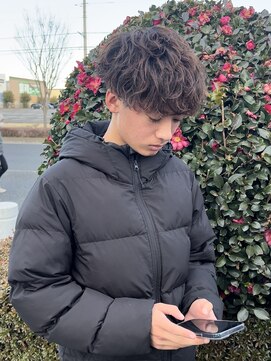 レガロ(RegaLo) ウィービングパーマ×マッシュ