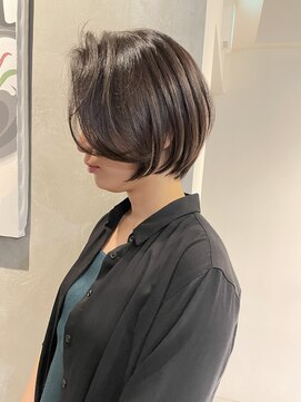 ブルックス ハイライト ショート ミニボブ  レイヤーボブ クールショート