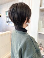 キャアリー(Caary)&nbsp;福山caaryヘアセットが楽なスッキリショートスタイル30代40代