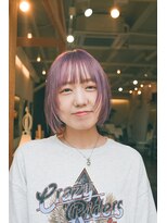 チカシツ(Chikashitsu) purple bob/takuya