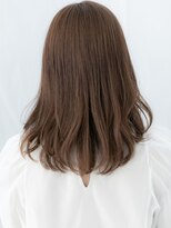 ヘアーリゾートパル(HAIR RESORT PAL)&nbsp;髪質改善イルミナカラーかき上げこなれ大人セミディa天王台