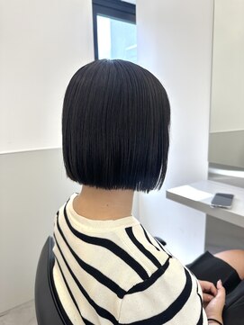 ゴウトゥデイシェアサロン 町田店(GO TODAY SHAiRE SALON) 切りっぱなしボブ
