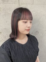 リリアン(ReLien)&nbsp;ハイライト切りっぱなしボブ