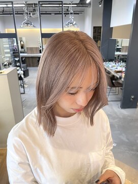 エイト 博多店(EIGHT hakata) 【EIGHT hakata】ミルクティーピンク　長木雄飛