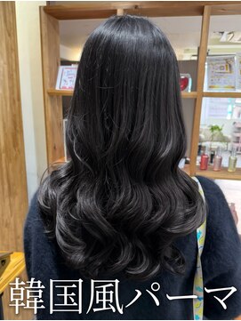 アミー 銀座(Ammy) 全国からお客様殺到!韓国風パーマコテ巻き風パーマ!