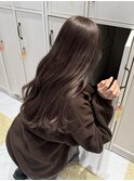 マロングレージュ/ブリーチ1回～/ケアブリーチ/暗髪