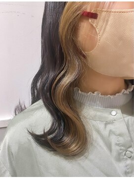 バブ バイネオリーブ(Bab by neolive) インナーカラー☆ベージュ