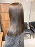 カット＋髪質改善縮毛矯正＋トリートメント【マイクロバブル付き】