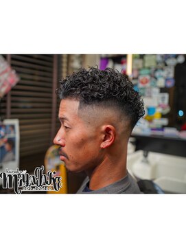 ヘアーサロン宮武 オールバックパーマ