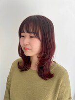 ロウブ(roubu.)&nbsp;30代40代ショートボブウルフカットボブウルフメルティ―カラー