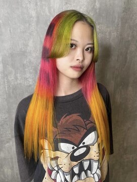 ニュート(Neut ) デザインカラー ハイトーン名古屋 グラデーション 個性派