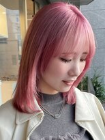 インカント バイ ハンズ incanto by hands くすみローズの柔らかミディ（アディクシーカラー）