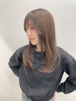 ミルクティーベージュハイトーンカラーケアブリーチ