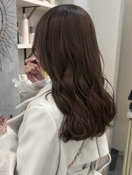 ポジ(poji) 艶髪　ロング　髪質改善カラー　縮毛矯正　質感ストレート