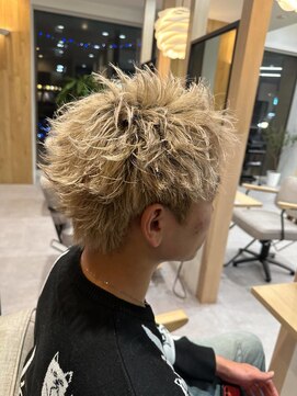 レム 長町店(L.E.M) ハイトーンスパイキーショート