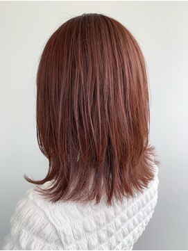 エバーグリーン(ever Green) ピンクグレージュ×外はねロブ