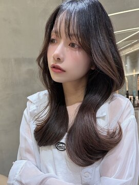 アンフィニー 仙台(ANFINI) 仙台髪質改善縮毛矯正韓国レイヤーカット前髪酸性ストレート学割