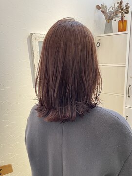 ニューラインギンザ(New-Line 銀座) ミディアム低めレイヤー【中野莉子】