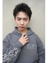 ニコ トウキョウ ロジック(nico TOKYO Logic)&nbsp;刈り上げアップバングスパイキーショートパーマスパイラルパーマ