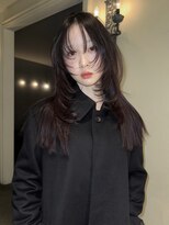 バロック(BAROQUE) レイヤーカット/ボルドーカラー