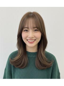 ブローチ(Brooch) 癖毛改善×透明感カラー×髪質改善