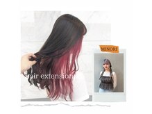 高品質エクステ使用◎イメチェンしたい方にも＊おすすめスタッフ【MINORI】[国立]