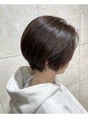 襟足すっきりショート