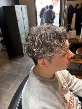 ハイプ 木更津(HYPE) 【波巻きシャドウパーマ】MEN’S/リバースセンターパート/木更津