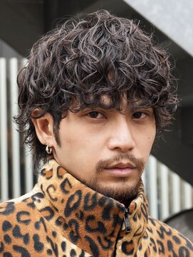 レタッチバイフィフス(RETOUCH by fifth) 原宿メンズパーマルーズパーマシャドウパーマッシュウルフゆるめ