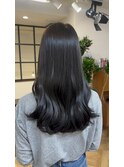 アッシュブラウン・艶髪・艶カラー