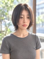 ヘアラウンジ アングゥ(hair lounge ungu)&nbsp;抜け感ニュアンスボブ