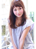 ラファンジュ ヘアー(Rohange hair)&nbsp;【Rohange】マッシュバング×アプリコットベージュ#毛先パーマ