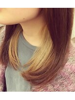 リコモ(Likkle More) インナーカラー 担当中嶋 【十条 美容室 リコモ】