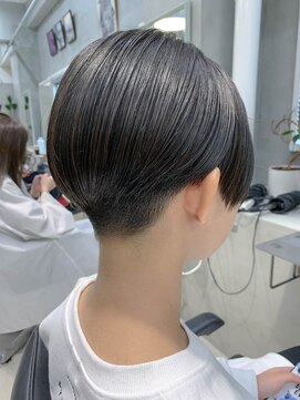テトヘアー(teto hair) 刈り上げ女子、ベリーショート、ハンサムショート