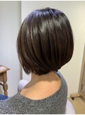 前下がりショートボブ