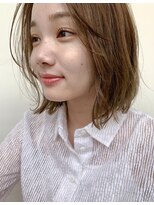 ナル(nalu.)&nbsp;ボブ/切りっぱなしボブ/ミディアム