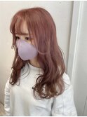 ケアブリーチ×ピンクアッシュ