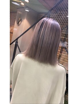 ラフ 難波店(LAFF) #黒髪#ボブルフ#ネビージュ#小顔#ワンレン